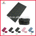 Ningbo Lingshang LSB-5407 100% Polyester Microfibre Custom Bandana Tissu sans couture tube de crâne